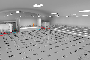 iluminacion interior areas deportivas 